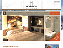 Tablet Screenshot of hotelhorizon-sutton.com